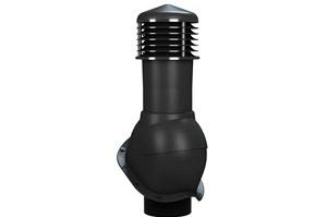 Выход вентиляции Wirplast ТР-53 150 мм НЕИЗОЛИРОВАННЫЙ (неутепленный) РОТОРНЫЙ RAL 9005