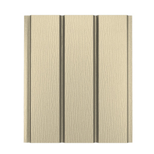 Софит металлический AquaSystem без перфорации Polyester Matt 140 г/м2, 2,4 м бежевый RAL 1015