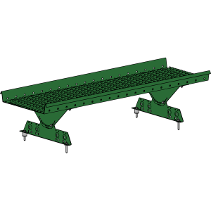 Переходной мостик ROOFSYSTEMS PRESTIGE ZN 360 NEXT 1,2 м RAL 6002 Зеленый лист