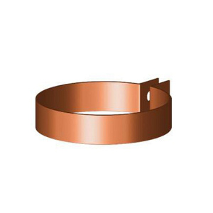 Крепление трубы без штыря Gamrat 125/110 мм RAL 8019