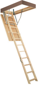 Деревянная чердачная лестница Fakro LWS 70x120x280