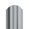 Евроштакетник металлический П-образный односторонний 118 мм, RAL 7004, 0.40 мм