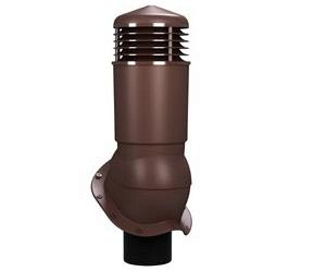 Выход вентиляции Wirplast К-95 125/110 мм ИЗОЛИРОВАННЫЙ (утепленный) RAL 8017