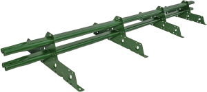 Снегозадержатель трубчатый ROOFSYSTEMS PRESTIGE ZN 45*25 (овал) NEXT 3 м универсальный RAL 6020 Зеленый хром