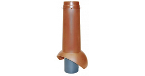 Выход канализации Krovent Pipe-VT 110 кирпичный