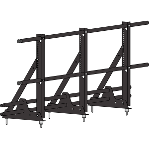 Ограждение кровли со снегозадержателем ROOFSYSTEMS ECONOM (ТЕКТА) H-600 d25 (круг) NEXT RAL 8019 Серо-коричневый