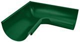 Угол желоба внутренний 90 градусов 125/90 Aquasystem RAL 6005