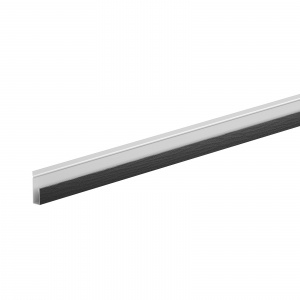 G-планка AquaSystem металлическая Pural Matt 275 г/м2 черный RR 33