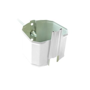 Крепление трубы на кирп. стену Vortex 127/102 RAL 9003 - белый