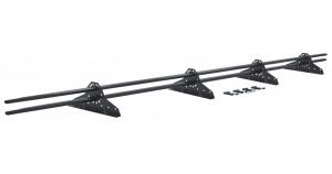Снегозадержатель трубчатый Grand Line NEW 3 м RAL 7024 Серый графит
