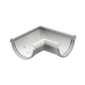 Угловой элемент 90 градусов Docke Lux 141/100 RAL 9003 Пломбир