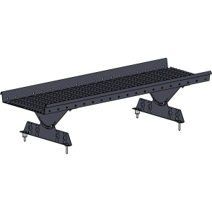 Переходной мостик ROOFSYSTEMS PRESTIGE ZN 360 NEXT 1,2 м RAL 7024 Серый графит