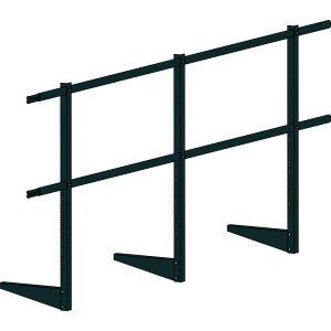 Перила к кровельному мостику ROOFSYSTEMS ELITE Н-680 / 900 / 1000 / 1200 RAL 9005 Черный темный