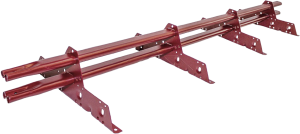 Снегозадержатель трубчатый ROOFSYSTEMS PRESTIGE ZN 45*25 (овал) NEXT 3 м универсальный RAL 3011 Коричнево-красный